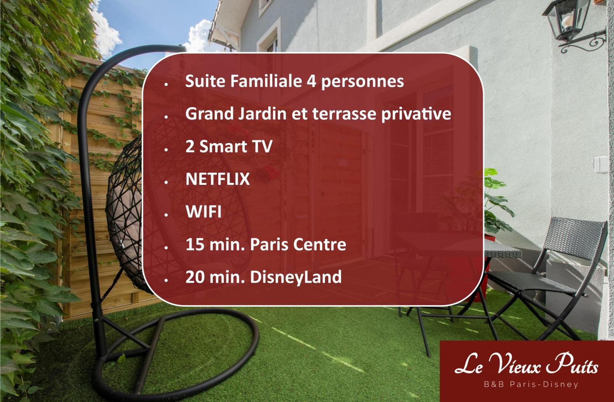 Le Vieux Puits Paris Est Paris-Disney Noisy-le-Grand Zimmer foto
